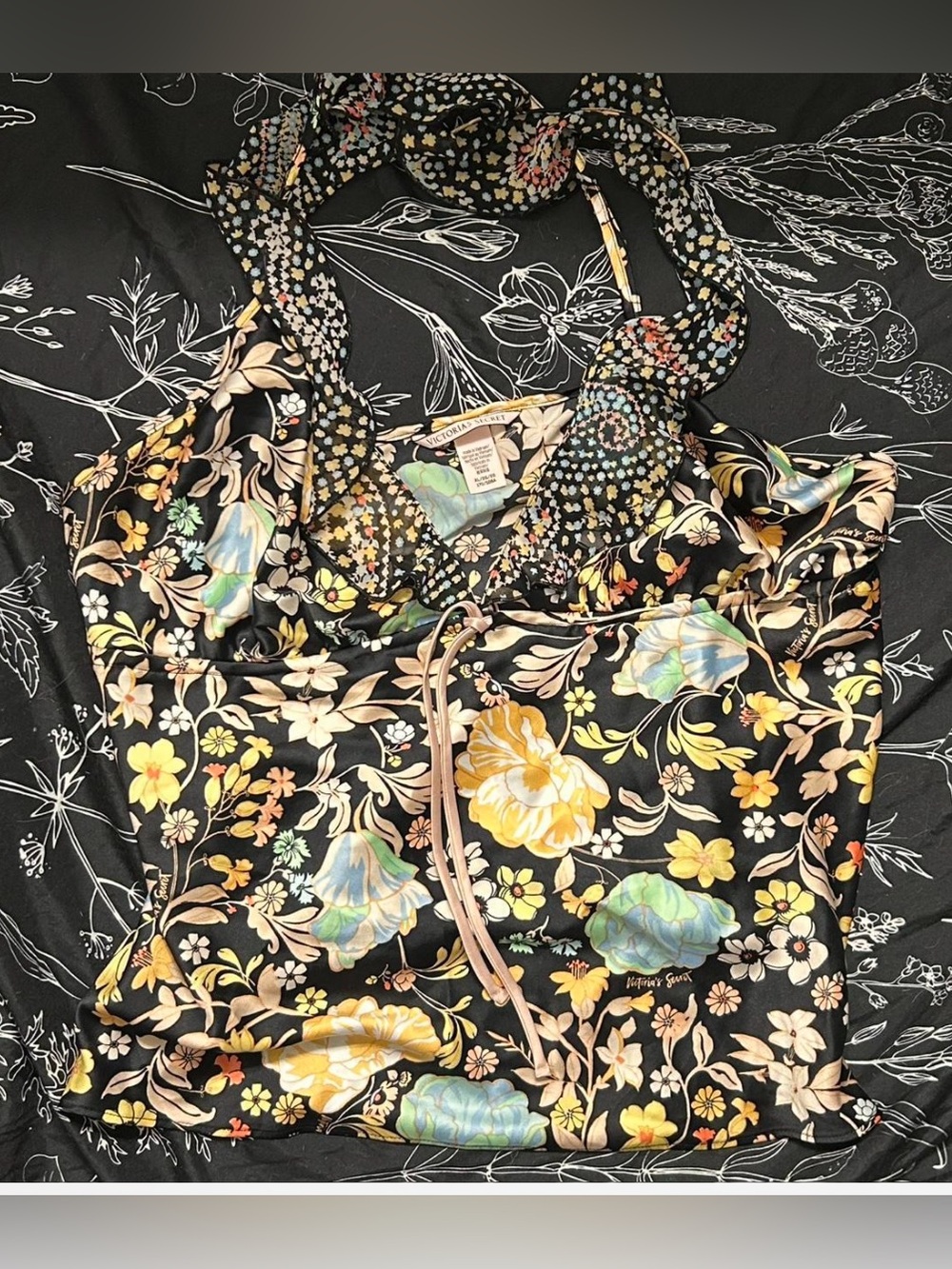 vintage 2000s victorias secret slip top